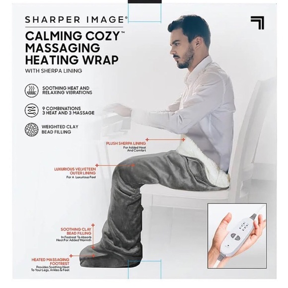 Sharper Image Bedding Sharper Image Calming Cozy Classic Massaging
